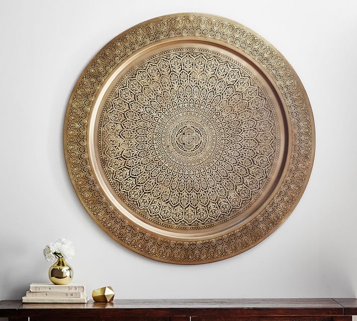 Decorative Metal Disc — view 1
